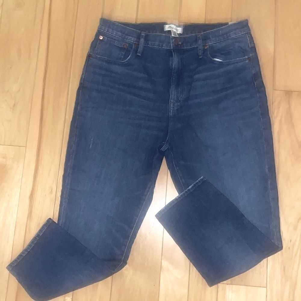 Madewell “The High-Rise Slim Crop Boyjean in
Barksdale Wash”! - Picture 8 of 12
